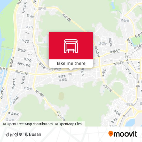 경남정보대 map