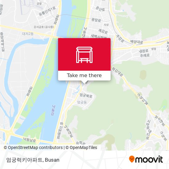 엄궁럭키아파트 map
