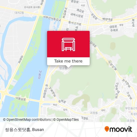 쌍용스윗닷홈 map