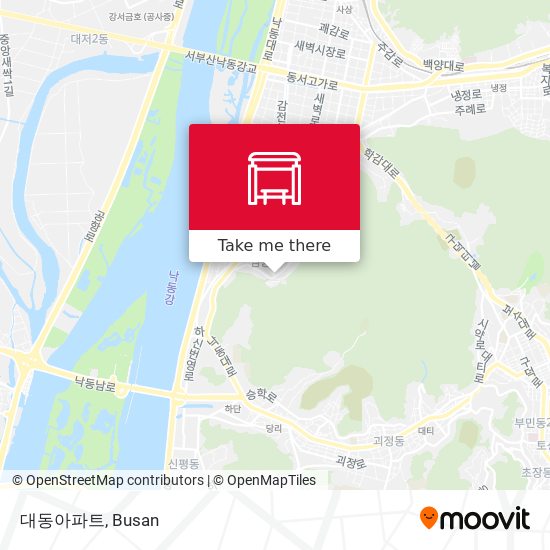 대동아파트 map