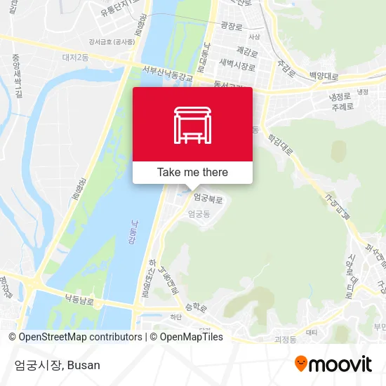 엄궁시장 map