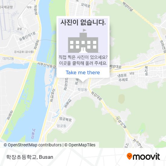 학장초등학교 map