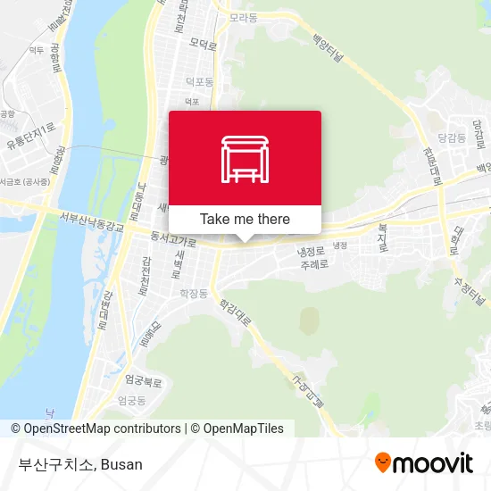 부산구치소 map