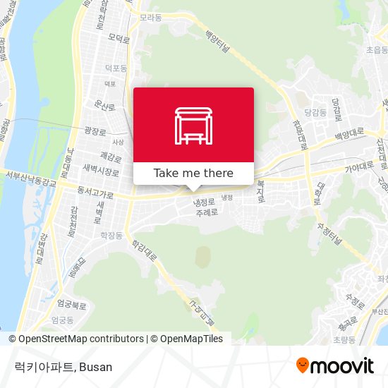 럭키아파트 map