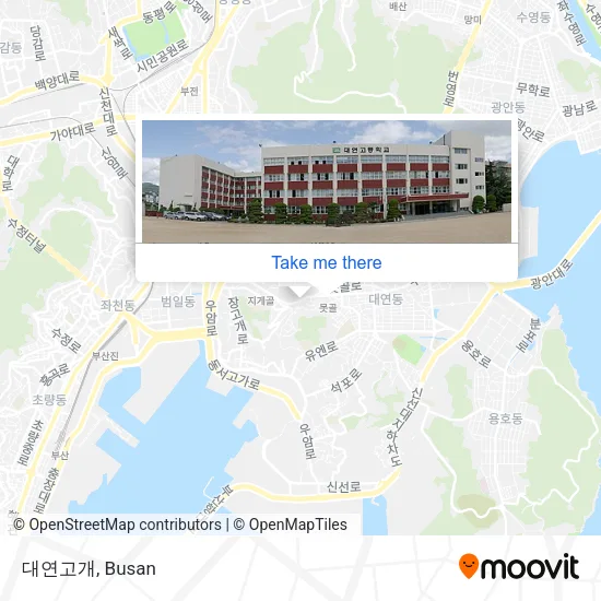 대연고개 map