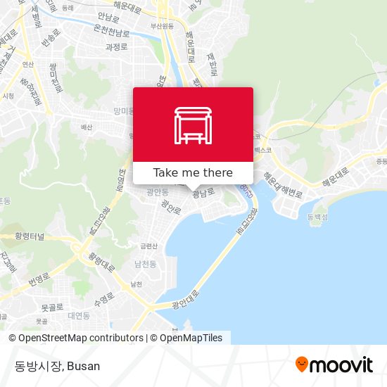 동방시장 map