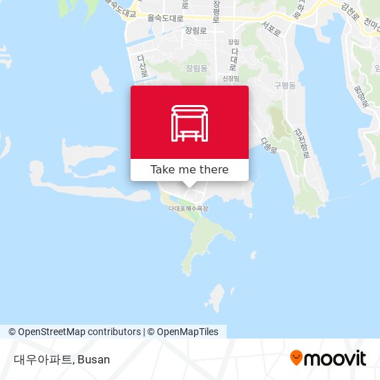 대우아파트 map
