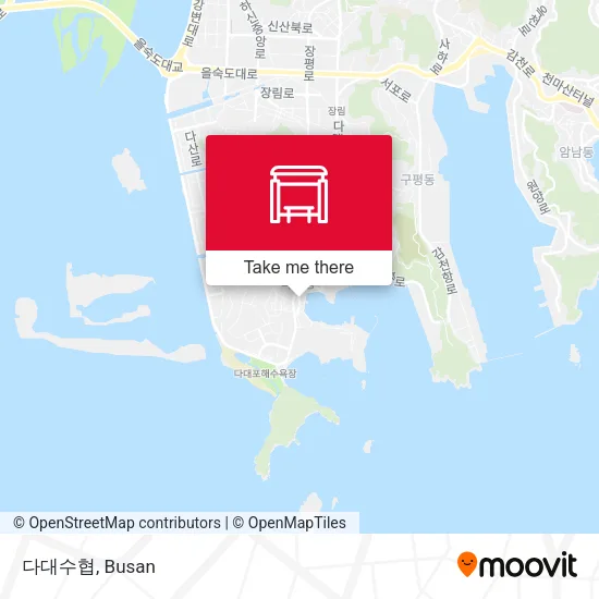 다대수협 map