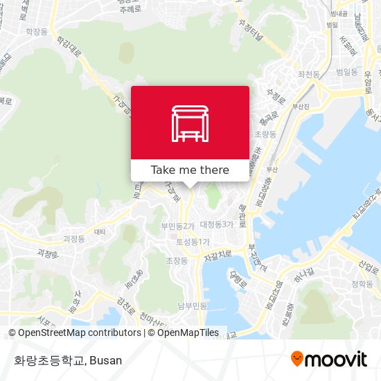 화랑초등학교 map