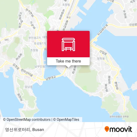 영선위로터리 map