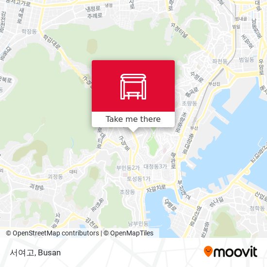 서여고 map