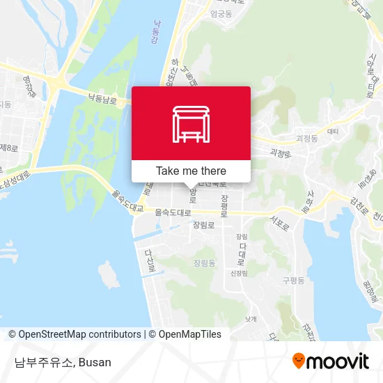 남부주유소 map