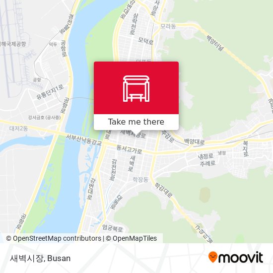 새벽시장 map