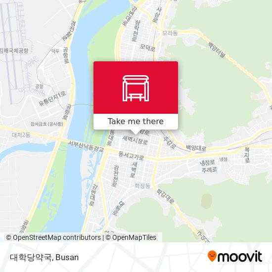 대학당약국 map