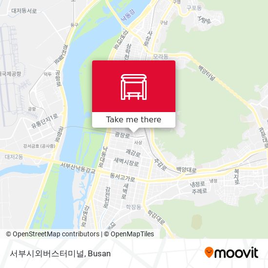 서부시외버스터미널 map