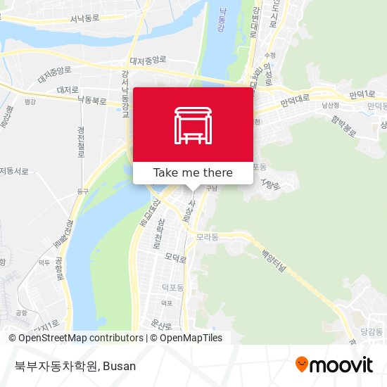 북부자동차학원 map