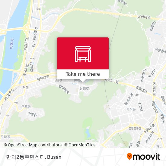 만덕2동주민센터 map