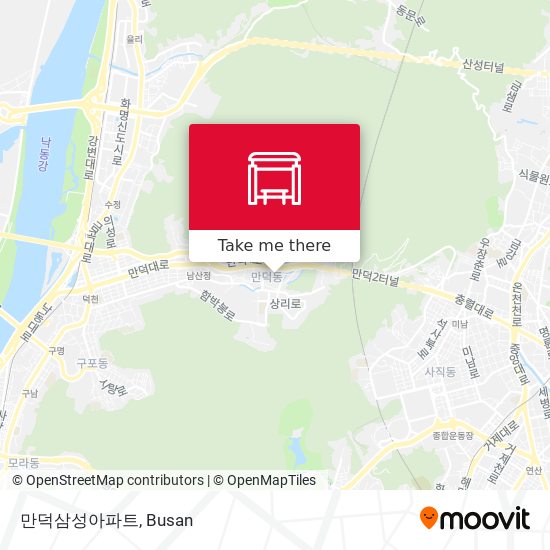 만덕삼성아파트 map