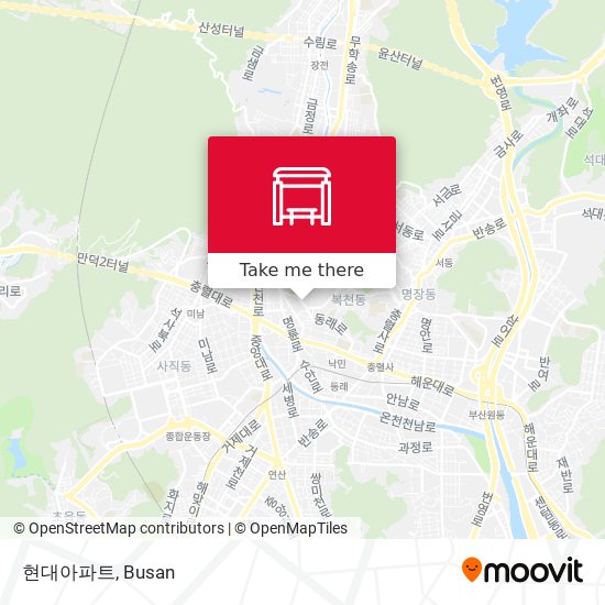 현대아파트 map