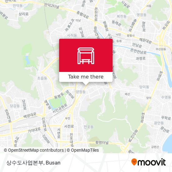 상수도사업본부 map