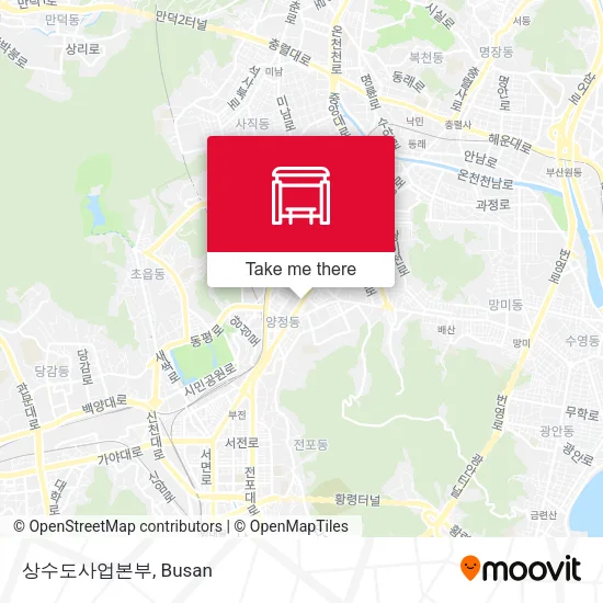 상수도사업본부 map