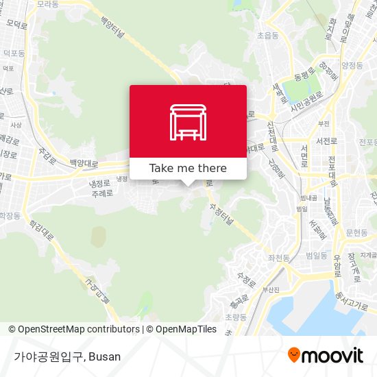 가야공원입구 map