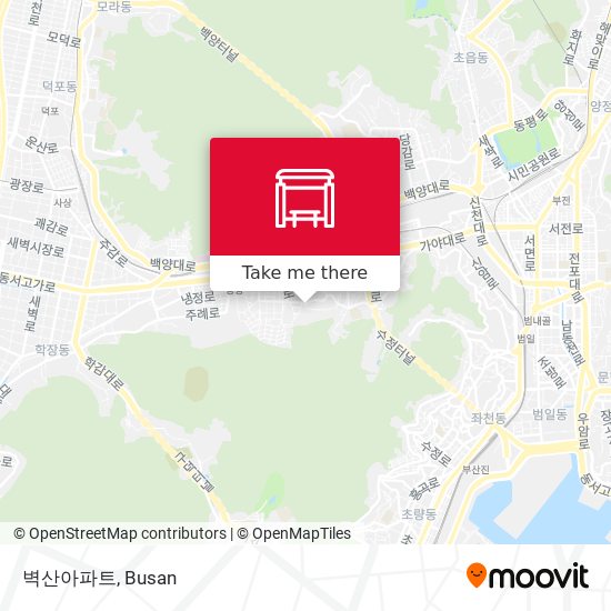 벽산아파트 map