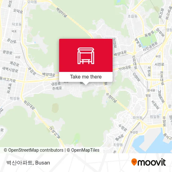 벽산아파트 map