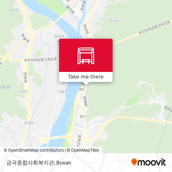 금곡종합사회복지관 map