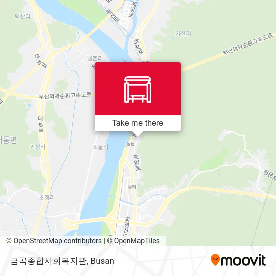 금곡종합사회복지관 map