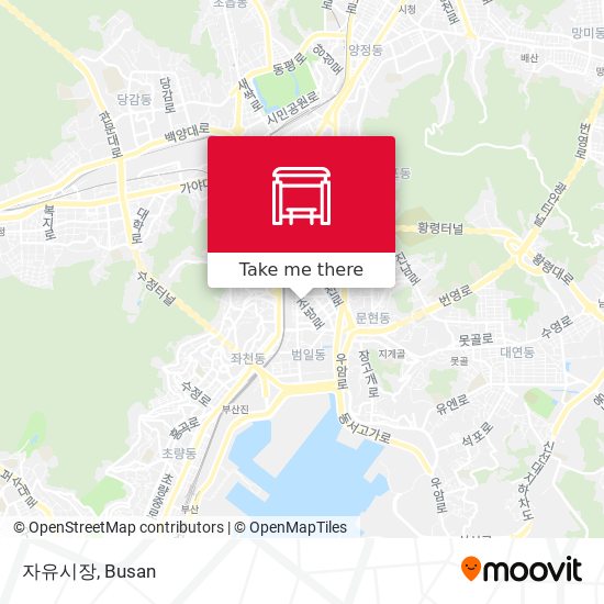 자유시장 map