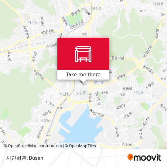 시민회관 map