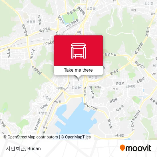 시민회관 map