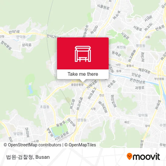 법원-검찰청 map