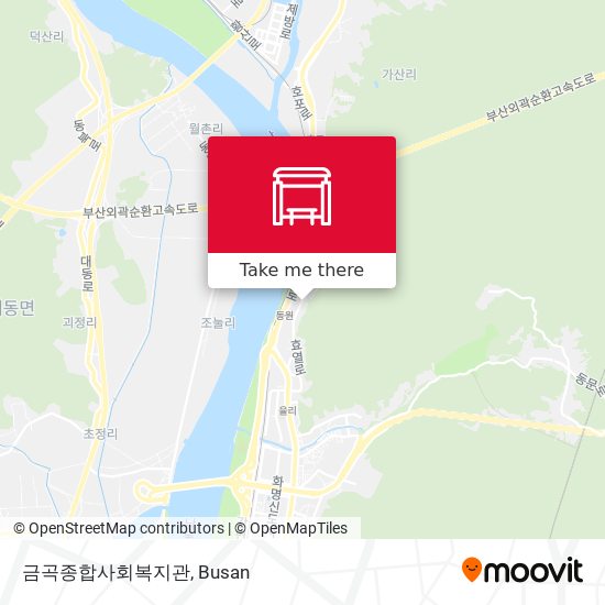 금곡종합사회복지관 map