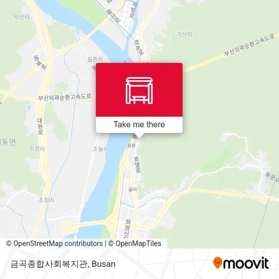 금곡종합사회복지관 map