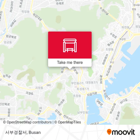 서부경찰서 map
