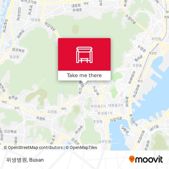 위생병원 map