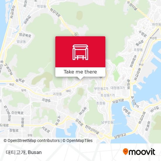 대티고개 map