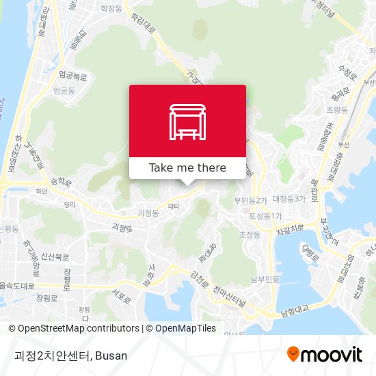 괴정2치안센터 map