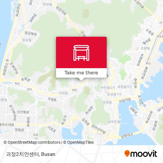 괴정2치안센터 map