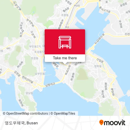 영도우체국 map