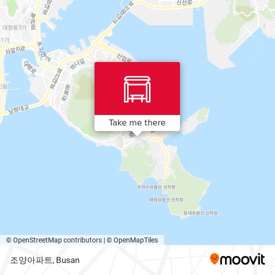 조양아파트 map