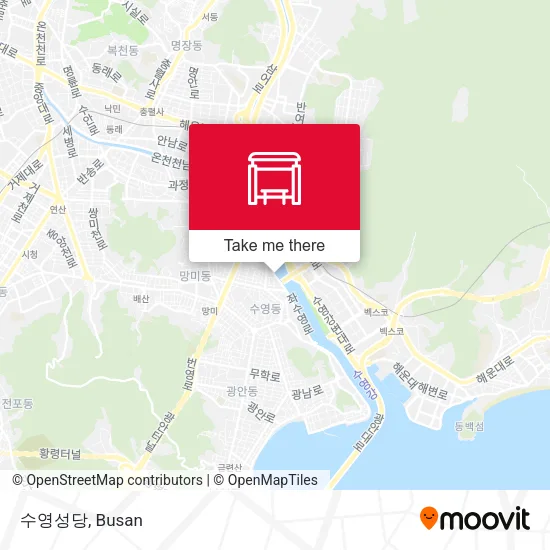 수영성당 map