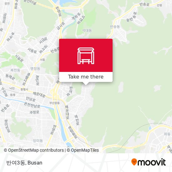 반여3동 map