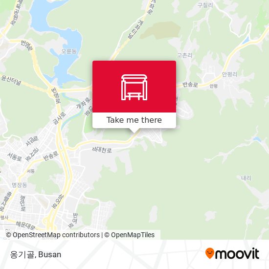 옹기골 map
