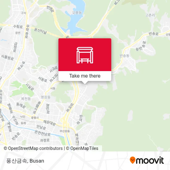 풍산금속 map
