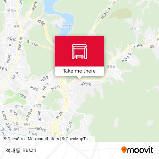 석대동 map