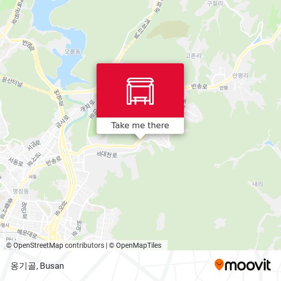 옹기골 map