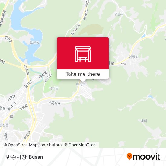 반송시장 map